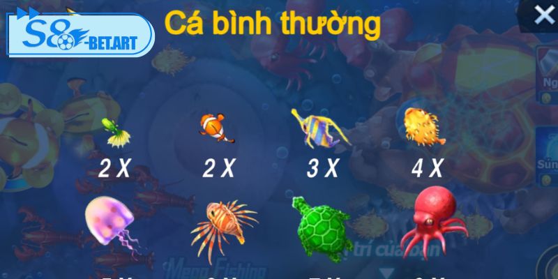 Chi tiết luật chơi cần nắm rõ khi săn cá xèng cho hội viên