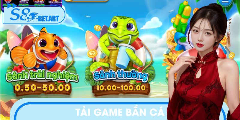 Tải Game Bắn Cá S8: Khám Phá Đại Dương Nhận Thưởng Cực Lớn